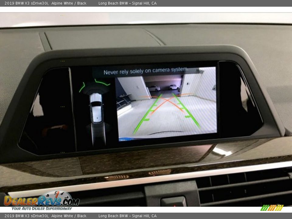 2019 BMW X3 sDrive30i Alpine White / Black Photo #13