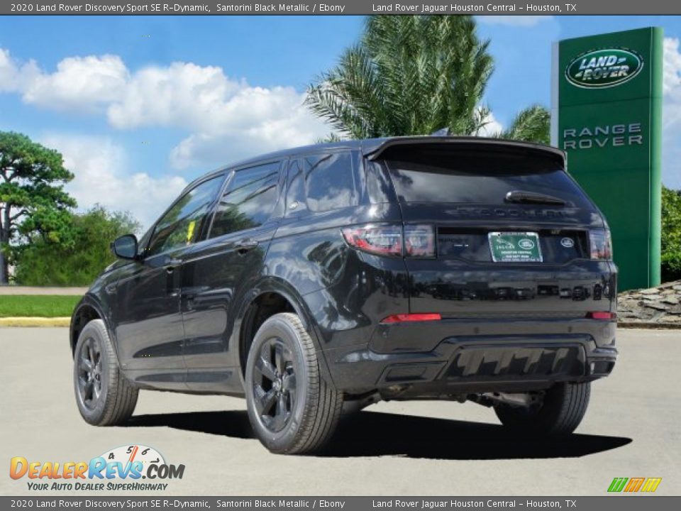 2020 Land Rover Discovery Sport SE R-Dynamic Santorini Black Metallic / Ebony Photo #4