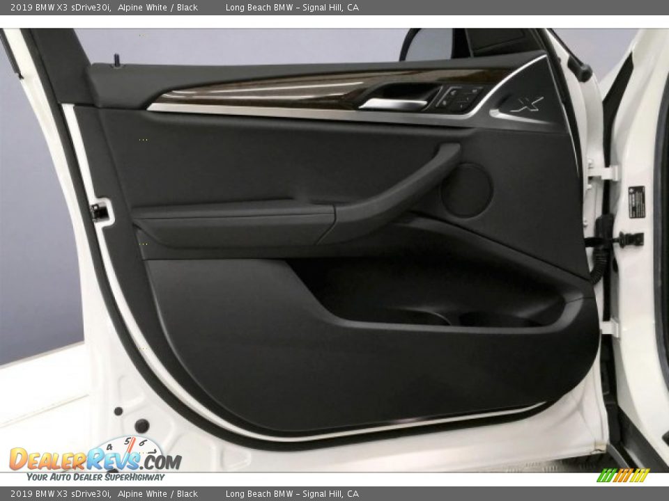 2019 BMW X3 sDrive30i Alpine White / Black Photo #21