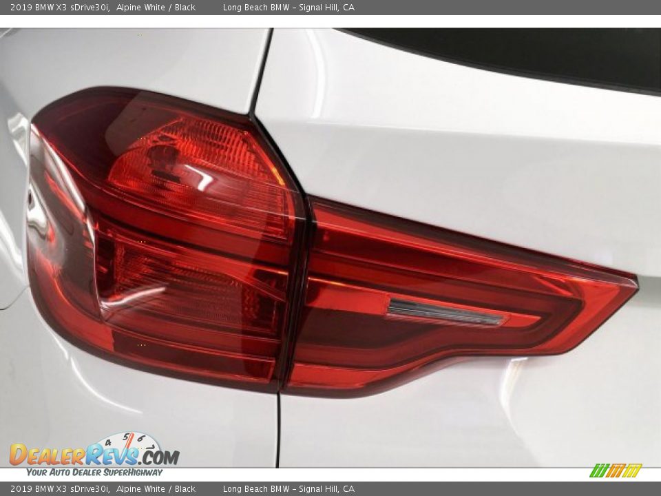 2019 BMW X3 sDrive30i Alpine White / Black Photo #22