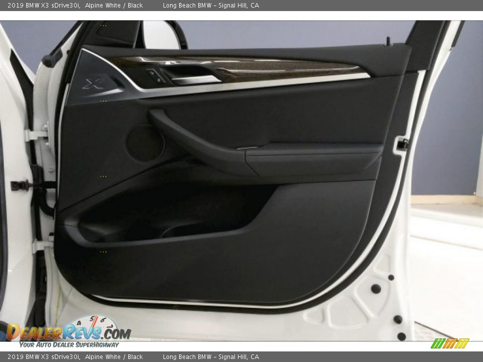 2019 BMW X3 sDrive30i Alpine White / Black Photo #25