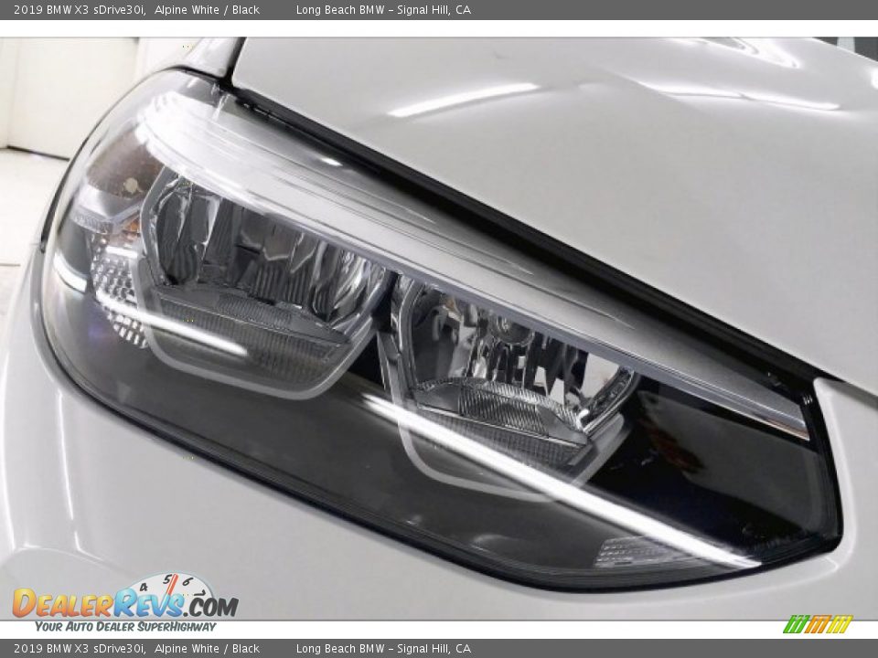 2019 BMW X3 sDrive30i Alpine White / Black Photo #27