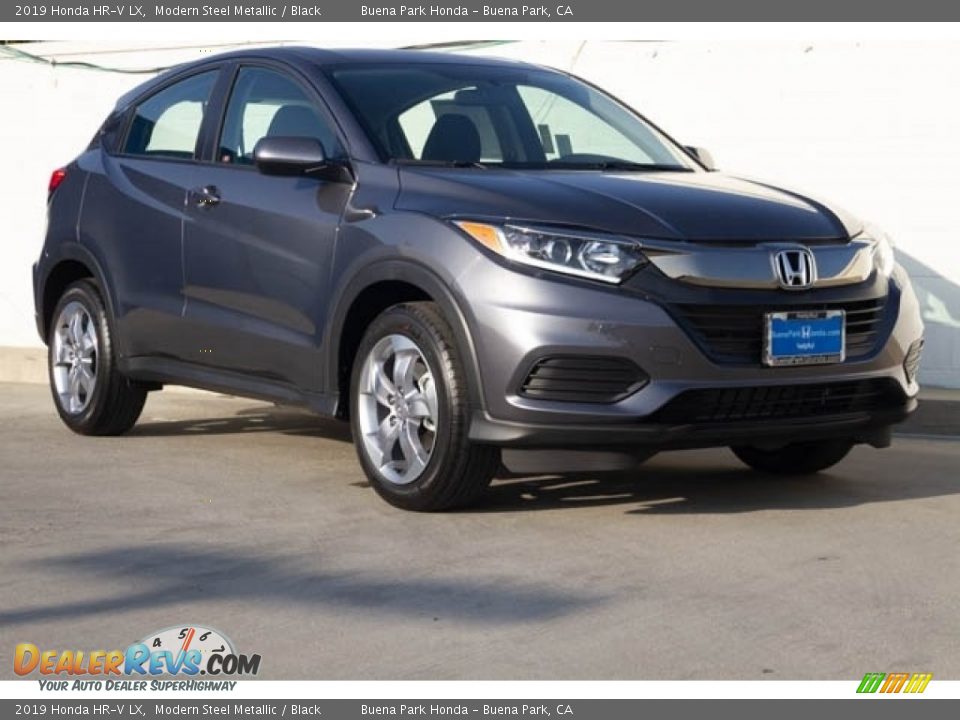 2019 Honda HR-V LX Modern Steel Metallic / Black Photo #1