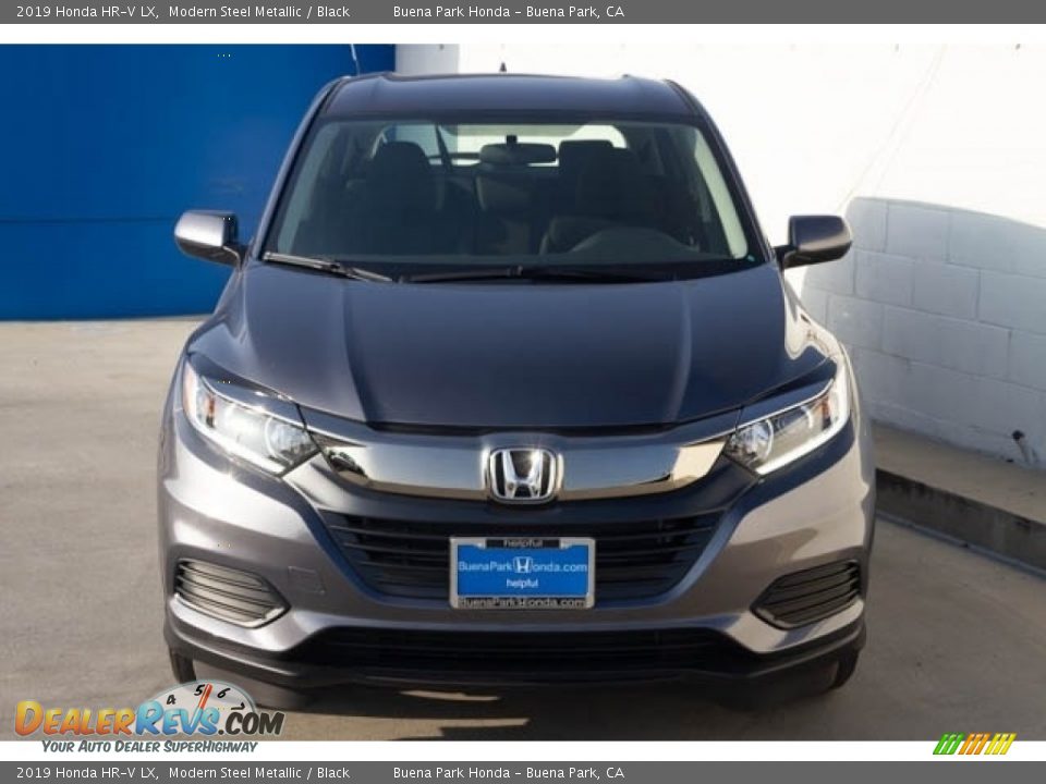 2019 Honda HR-V LX Modern Steel Metallic / Black Photo #3