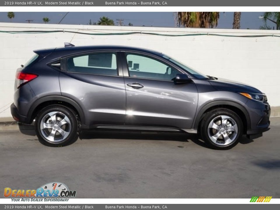 2019 Honda HR-V LX Modern Steel Metallic / Black Photo #5