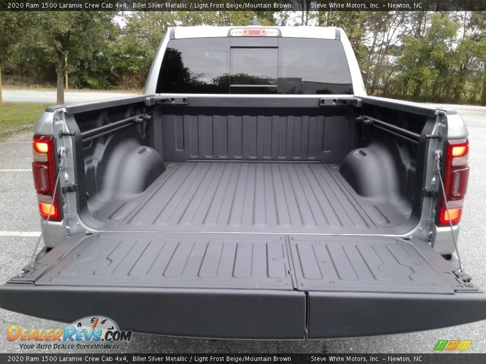 2020 Ram 1500 Laramie Crew Cab 4x4 Billet Silver Metallic / Light Frost Beige/Mountain Brown Photo #13