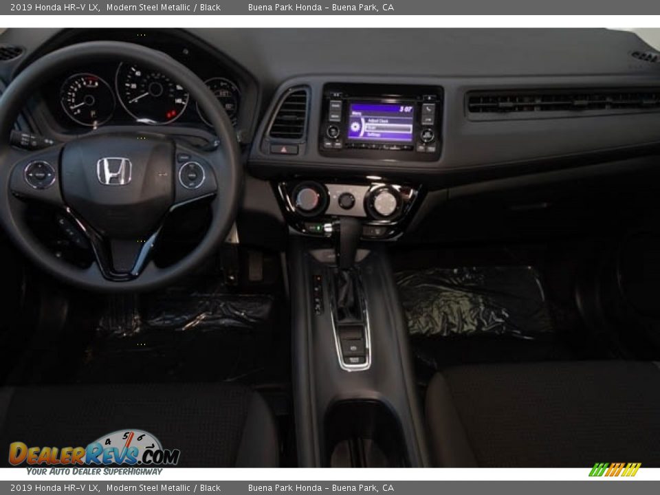 2019 Honda HR-V LX Modern Steel Metallic / Black Photo #18