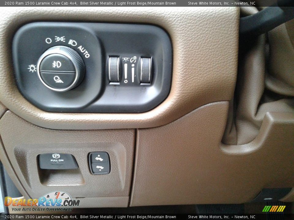 Controls of 2020 Ram 1500 Laramie Crew Cab 4x4 Photo #16