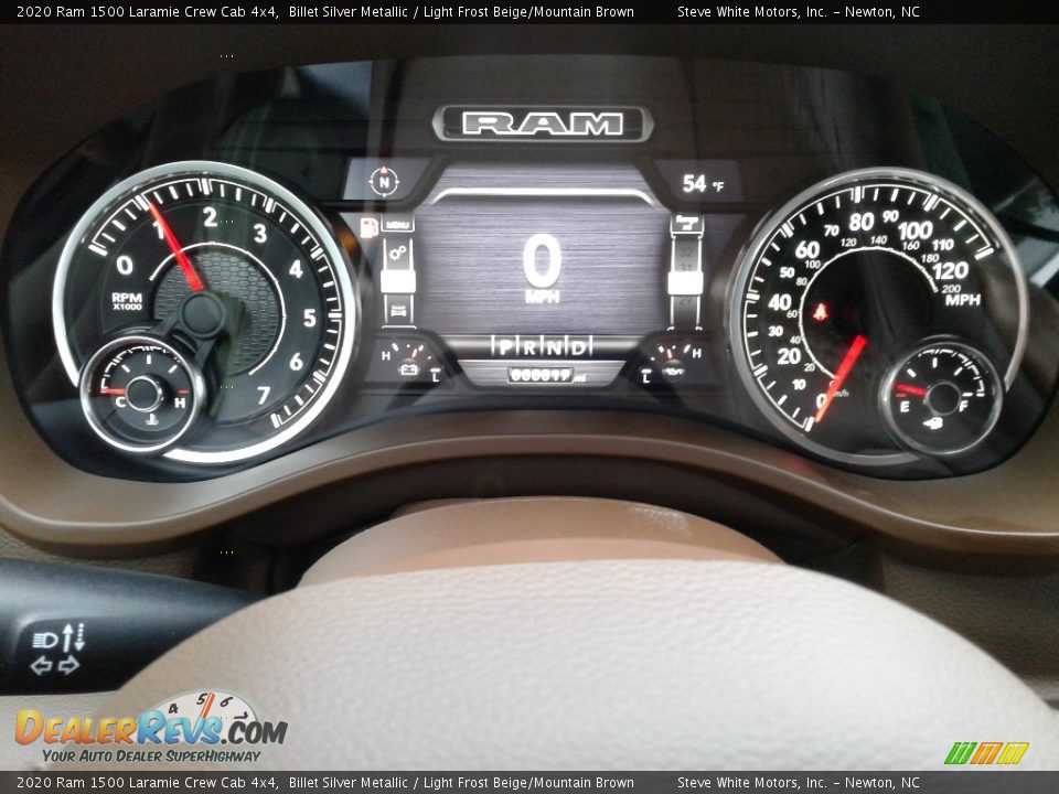 2020 Ram 1500 Laramie Crew Cab 4x4 Gauges Photo #20