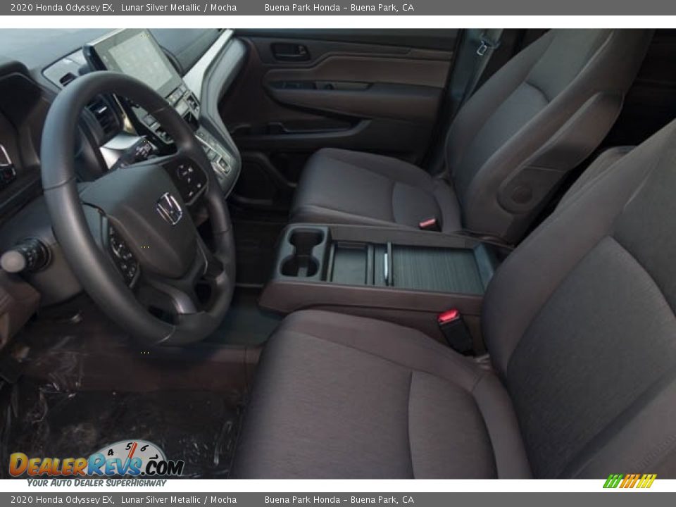 2020 Honda Odyssey EX Lunar Silver Metallic / Mocha Photo #7