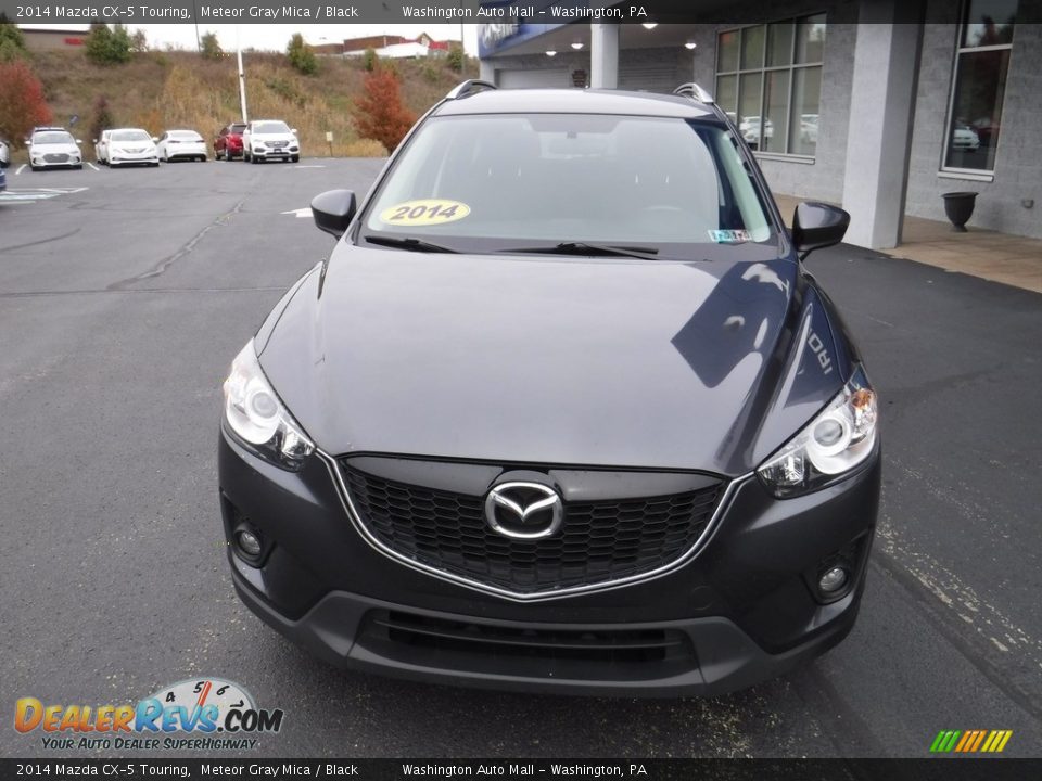 2014 Mazda CX-5 Touring Meteor Gray Mica / Black Photo #4