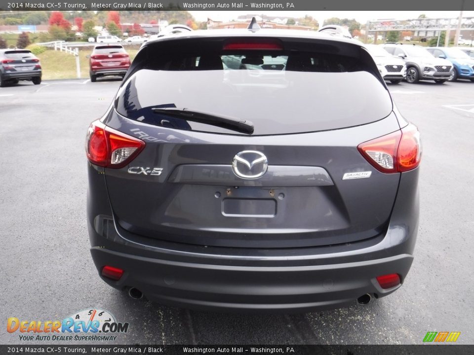 2014 Mazda CX-5 Touring Meteor Gray Mica / Black Photo #8