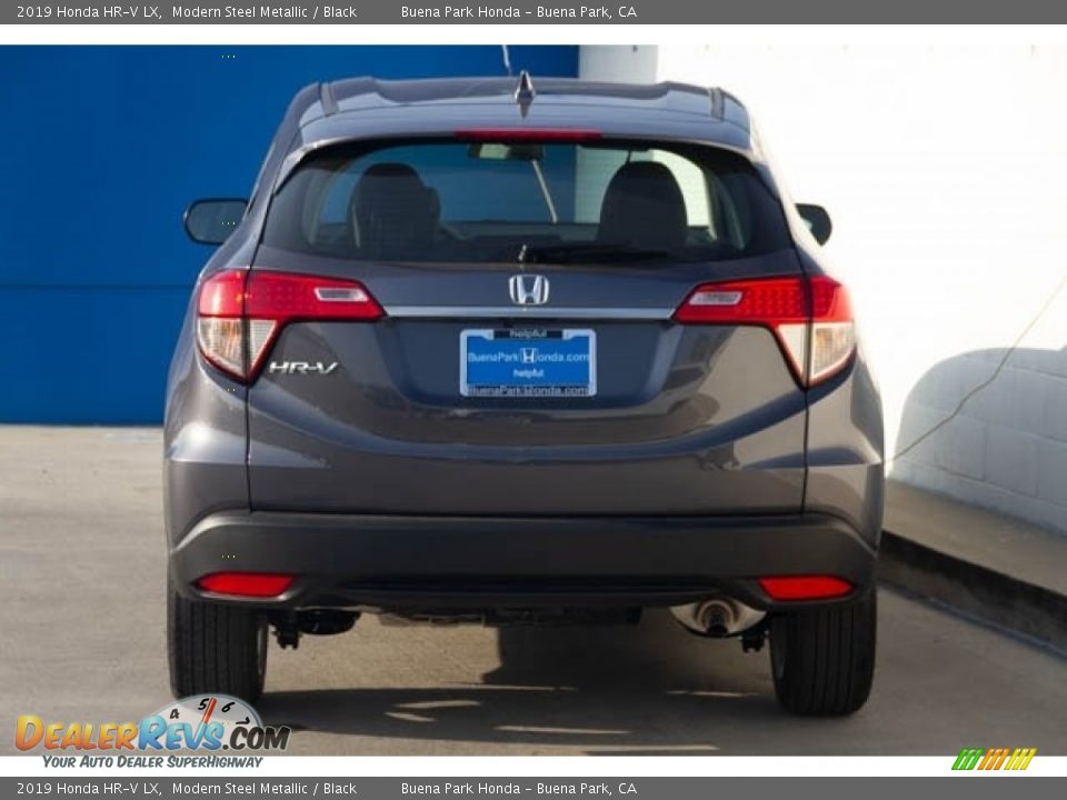 2019 Honda HR-V LX Modern Steel Metallic / Black Photo #6