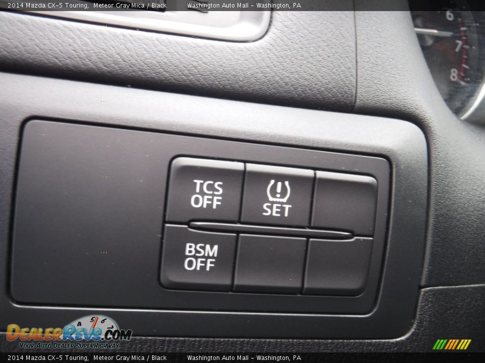 2014 Mazda CX-5 Touring Meteor Gray Mica / Black Photo #12