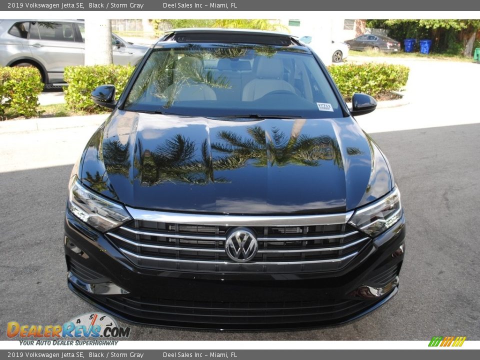 2019 Volkswagen Jetta SE Black / Storm Gray Photo #3