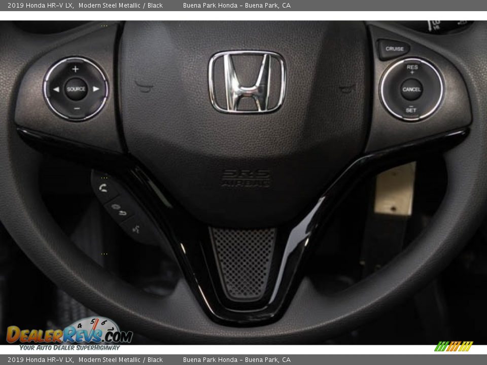 2019 Honda HR-V LX Modern Steel Metallic / Black Photo #20