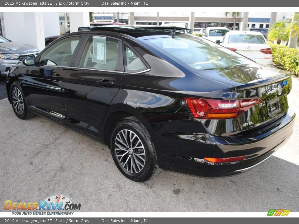 2019 Volkswagen Jetta SE Black / Storm Gray Photo #6