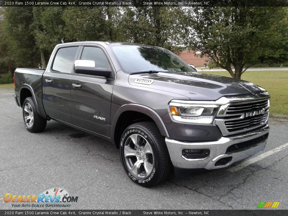 Granite Crystal Metallic 2020 Ram 1500 Laramie Crew Cab 4x4 Photo #4