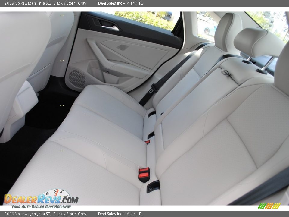 2019 Volkswagen Jetta SE Black / Storm Gray Photo #11