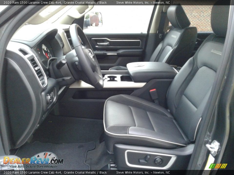Front Seat of 2020 Ram 1500 Laramie Crew Cab 4x4 Photo #10