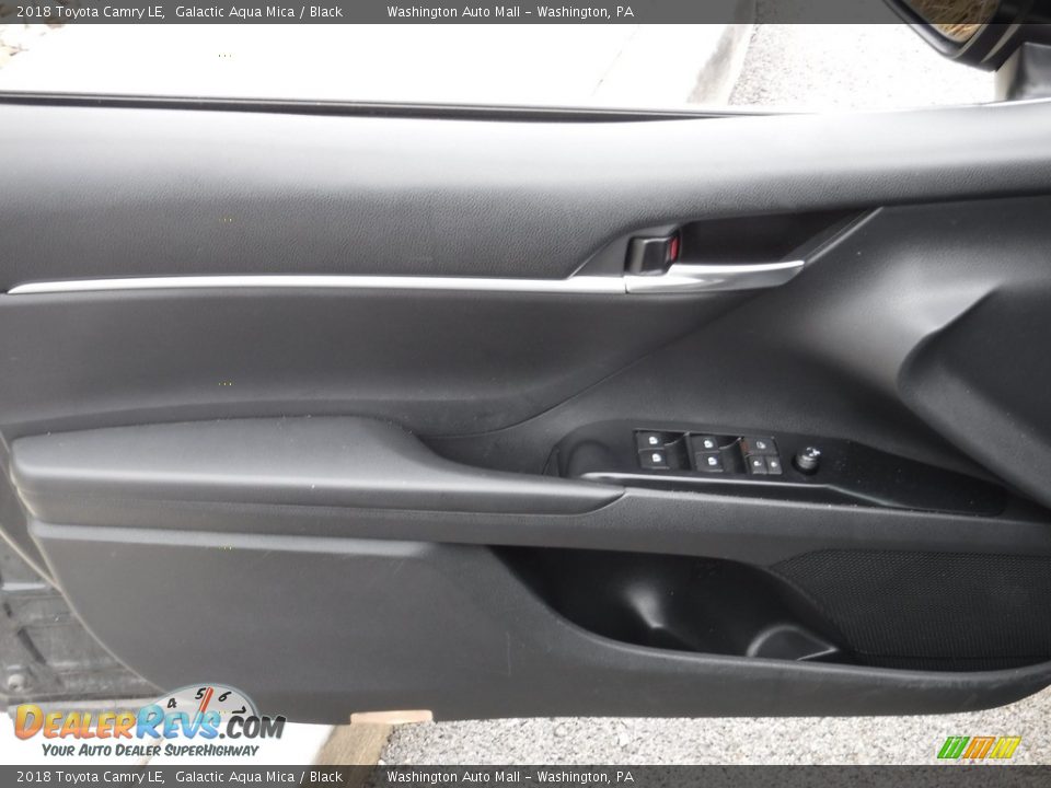 2018 Toyota Camry LE Galactic Aqua Mica / Black Photo #12
