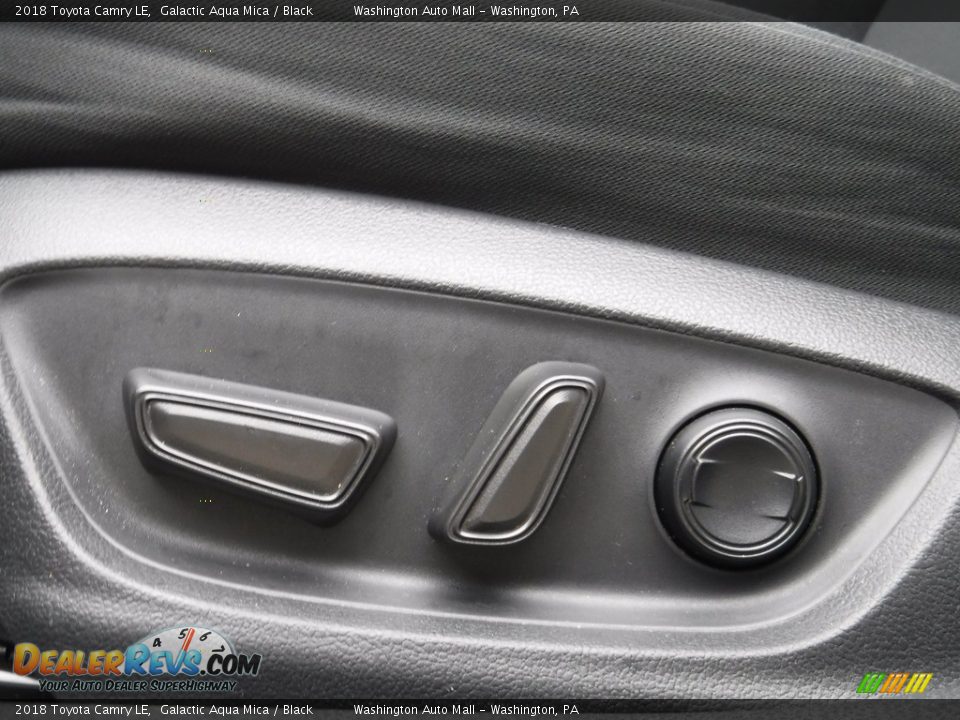 2018 Toyota Camry LE Galactic Aqua Mica / Black Photo #13