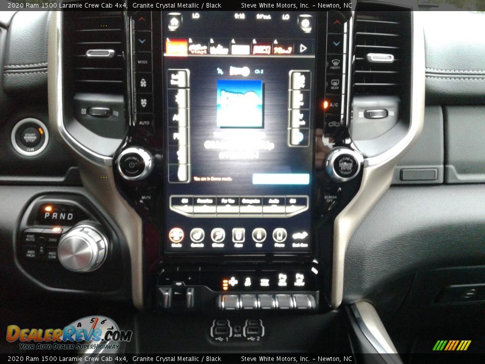 2020 Ram 1500 Laramie Crew Cab 4x4 Granite Crystal Metallic / Black Photo #23
