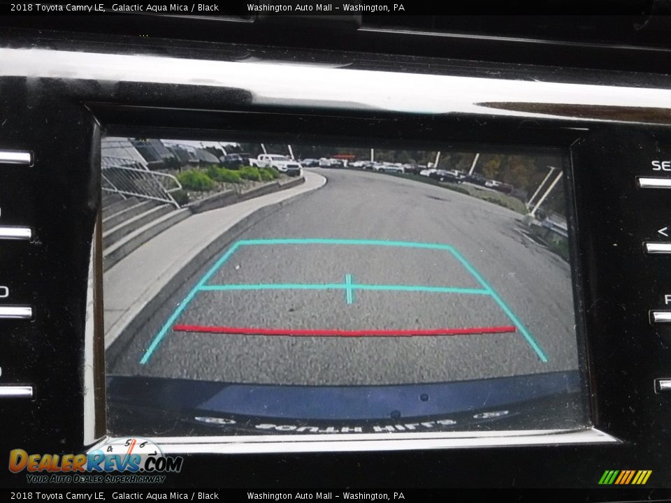 2018 Toyota Camry LE Galactic Aqua Mica / Black Photo #15