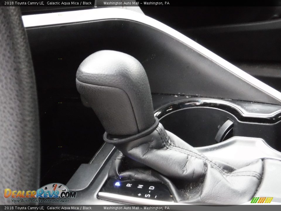 2018 Toyota Camry LE Galactic Aqua Mica / Black Photo #16