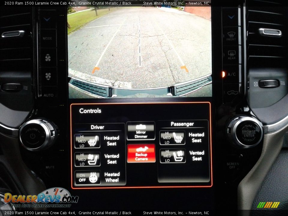 2020 Ram 1500 Laramie Crew Cab 4x4 Granite Crystal Metallic / Black Photo #25