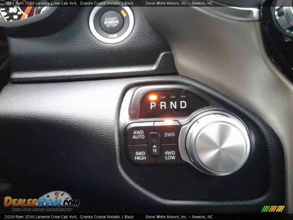 2020 Ram 1500 Laramie Crew Cab 4x4 Granite Crystal Metallic / Black Photo #31