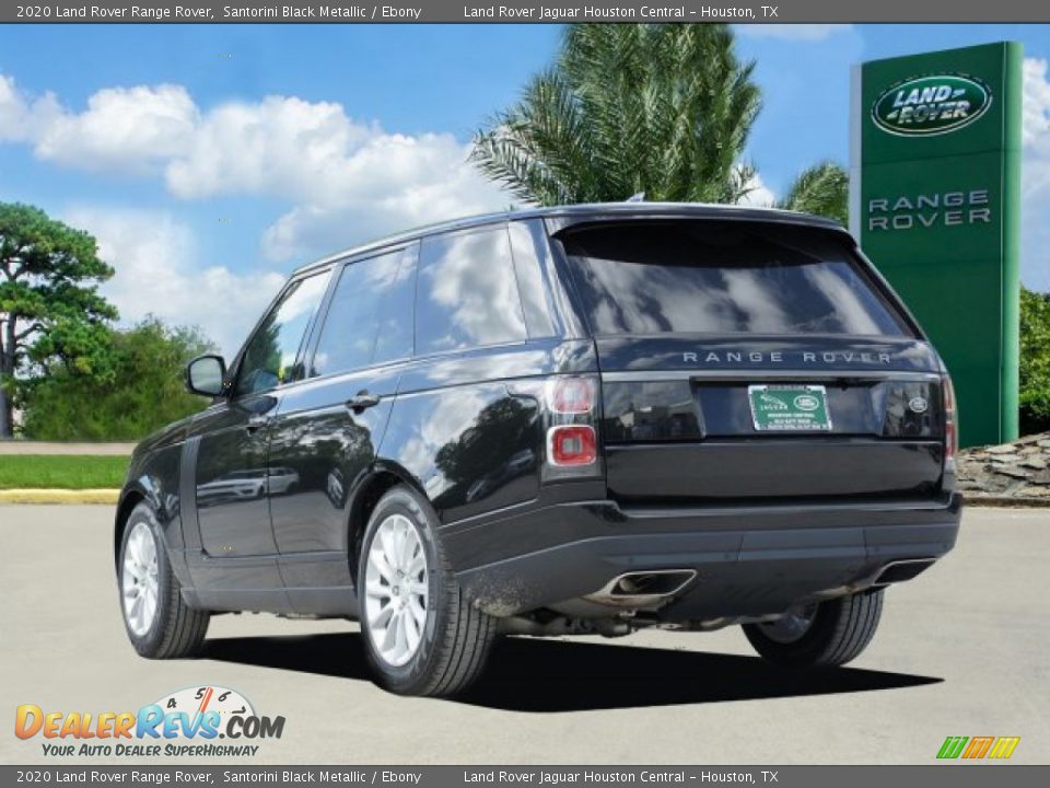 2020 Land Rover Range Rover Santorini Black Metallic / Ebony Photo #4