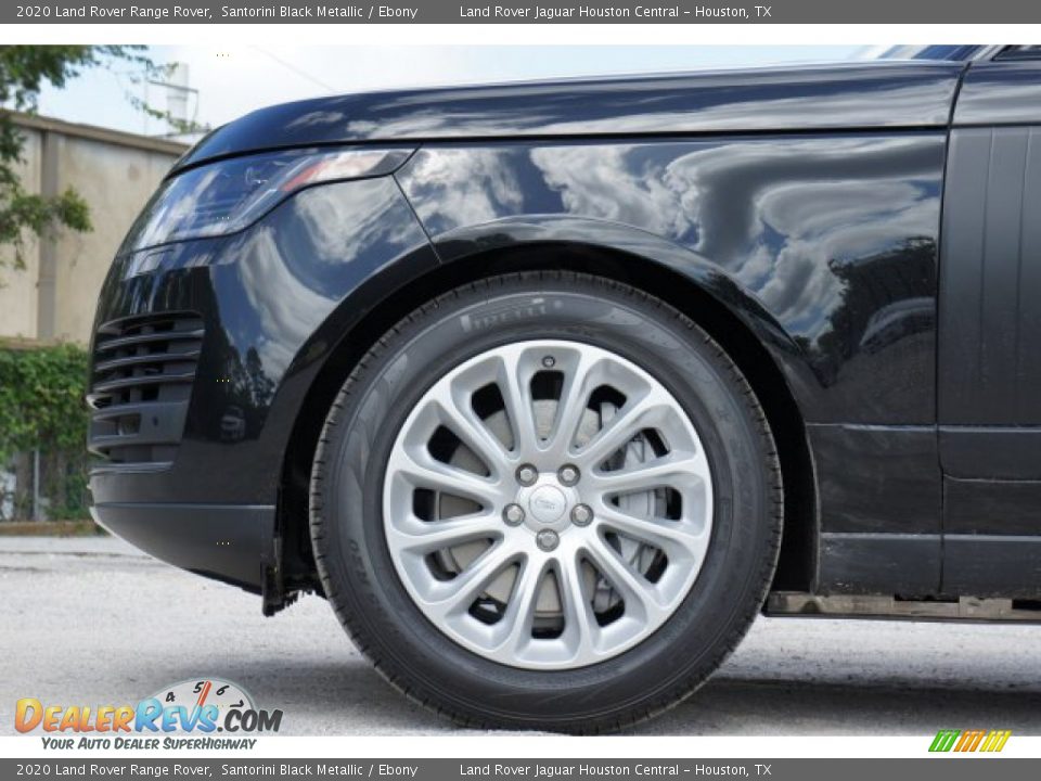 2020 Land Rover Range Rover Santorini Black Metallic / Ebony Photo #6