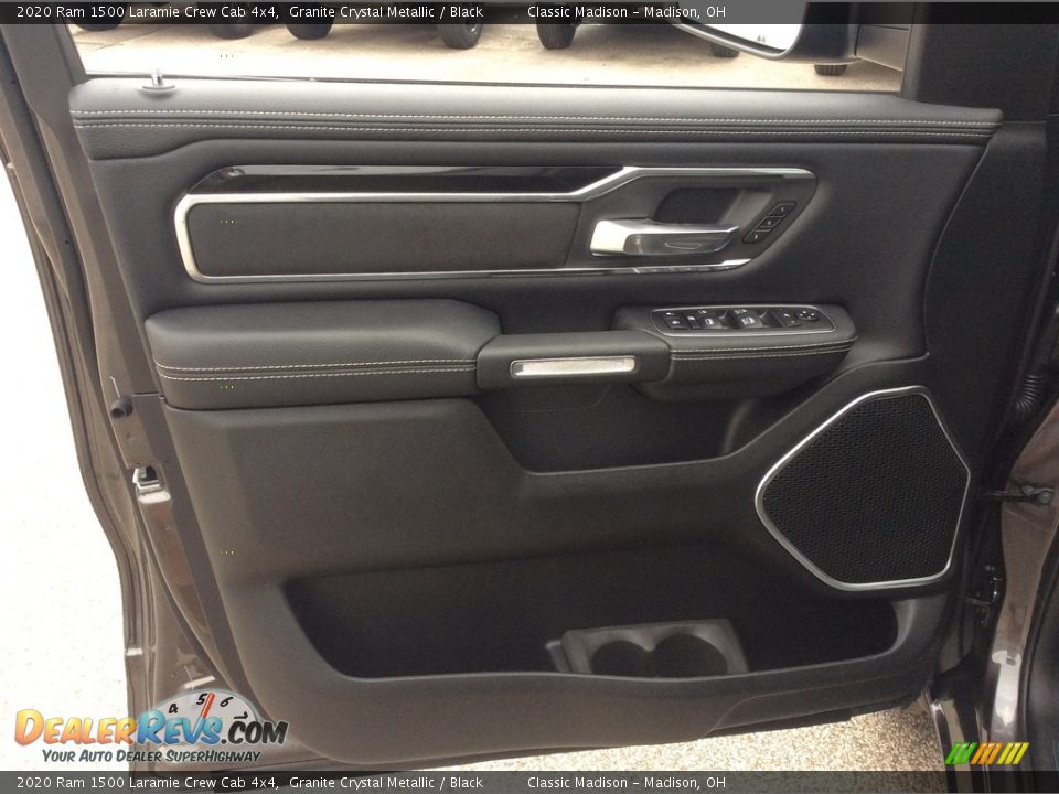 2020 Ram 1500 Laramie Crew Cab 4x4 Granite Crystal Metallic / Black Photo #11