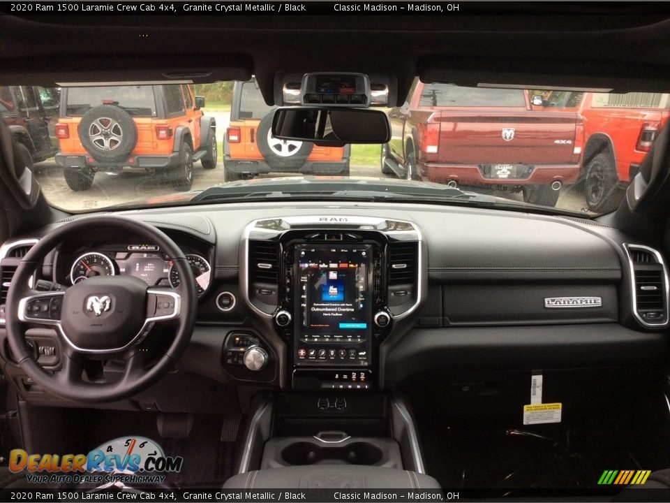 2020 Ram 1500 Laramie Crew Cab 4x4 Granite Crystal Metallic / Black Photo #13