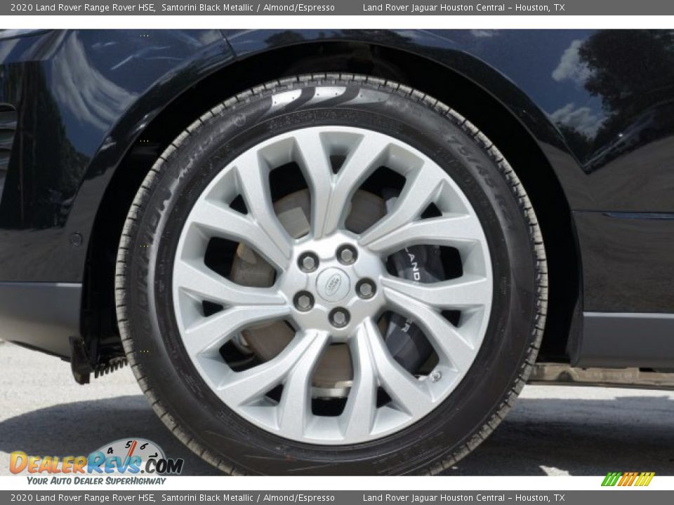 2020 Land Rover Range Rover HSE Santorini Black Metallic / Almond/Espresso Photo #8