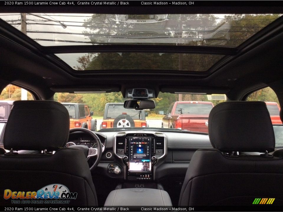 2020 Ram 1500 Laramie Crew Cab 4x4 Granite Crystal Metallic / Black Photo #19