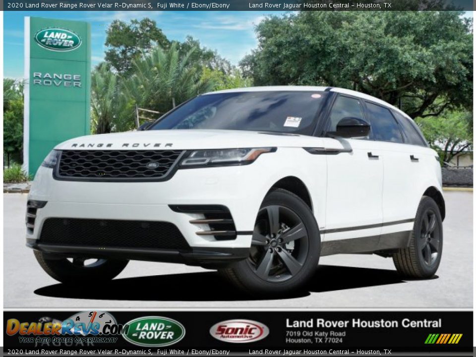 2020 Land Rover Range Rover Velar R-Dynamic S Fuji White / Ebony/Ebony Photo #1