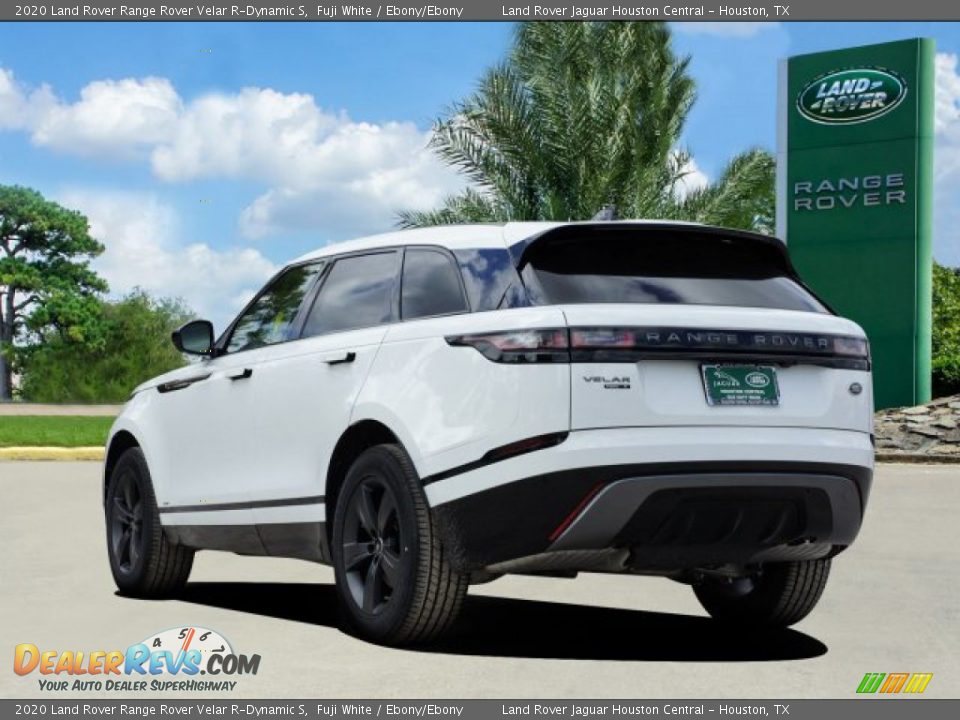 2020 Land Rover Range Rover Velar R-Dynamic S Fuji White / Ebony/Ebony Photo #4