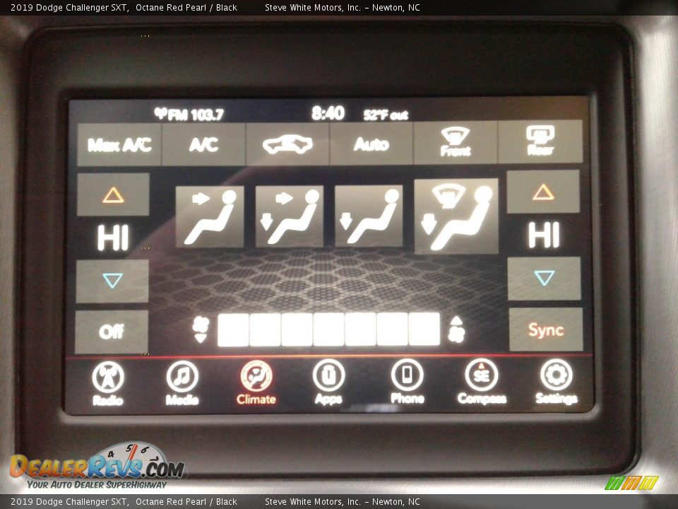 2019 Dodge Challenger SXT Octane Red Pearl / Black Photo #22