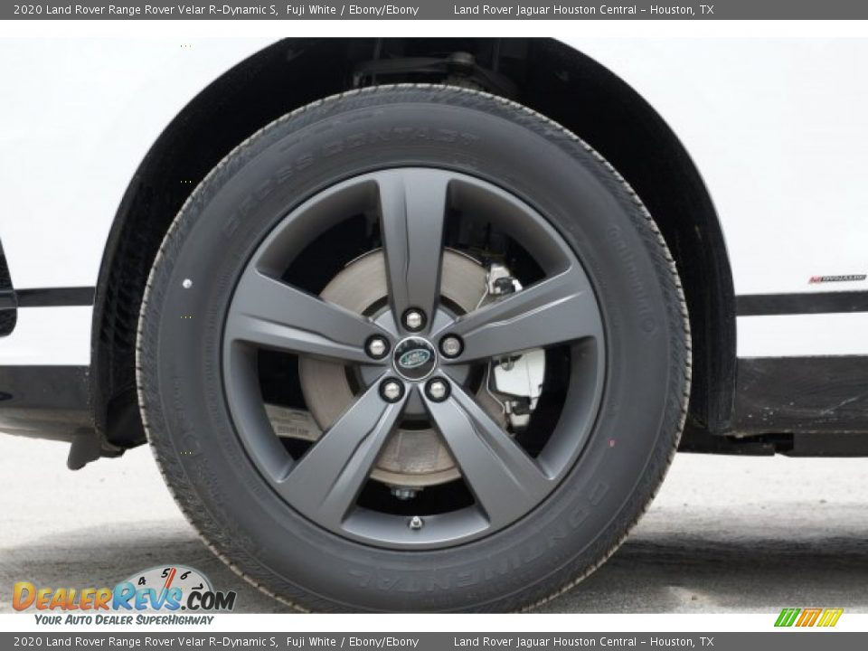 2020 Land Rover Range Rover Velar R-Dynamic S Fuji White / Ebony/Ebony Photo #8
