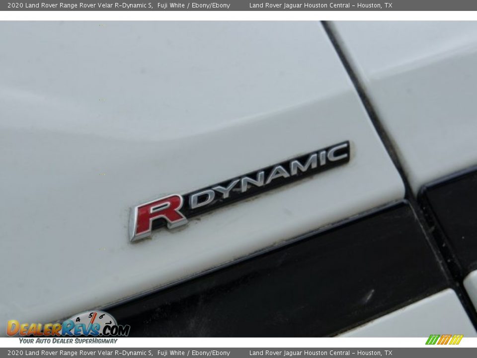 2020 Land Rover Range Rover Velar R-Dynamic S Fuji White / Ebony/Ebony Photo #9