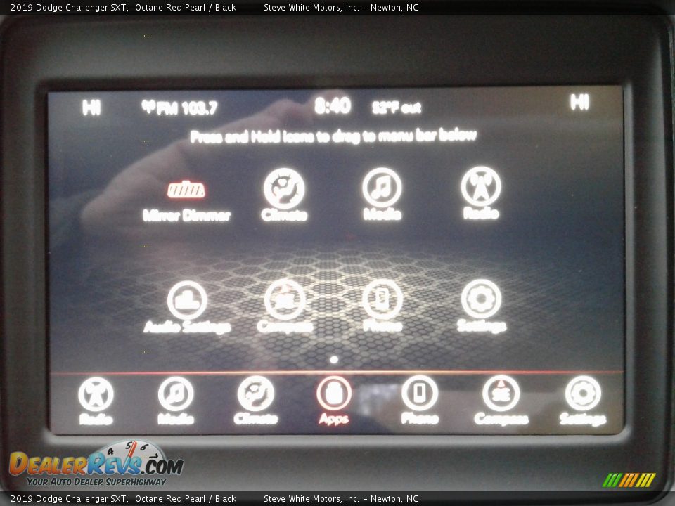 2019 Dodge Challenger SXT Octane Red Pearl / Black Photo #23