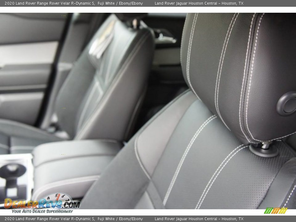 2020 Land Rover Range Rover Velar R-Dynamic S Fuji White / Ebony/Ebony Photo #12