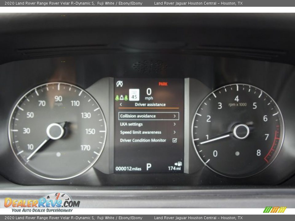 2020 Land Rover Range Rover Velar R-Dynamic S Fuji White / Ebony/Ebony Photo #13