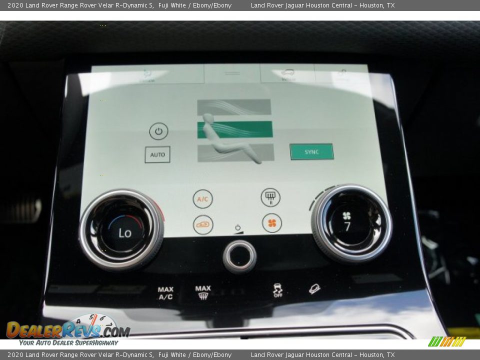 2020 Land Rover Range Rover Velar R-Dynamic S Fuji White / Ebony/Ebony Photo #16