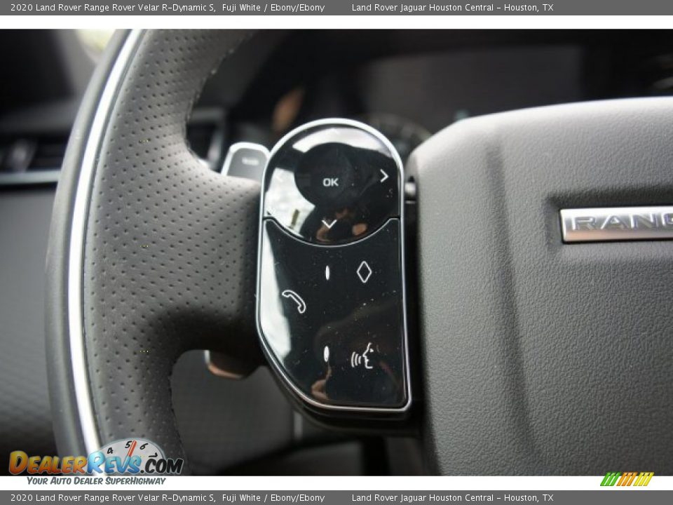 2020 Land Rover Range Rover Velar R-Dynamic S Fuji White / Ebony/Ebony Photo #19