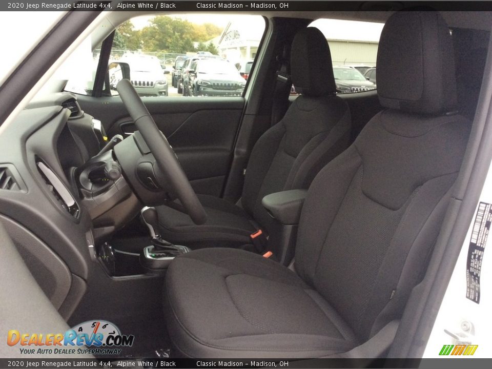 2020 Jeep Renegade Latitude 4x4 Alpine White / Black Photo #2