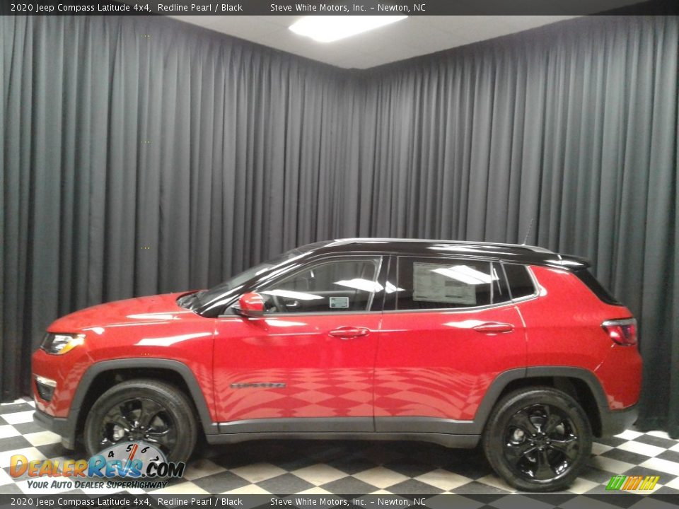 2020 Jeep Compass Latitude 4x4 Redline Pearl / Black Photo #1