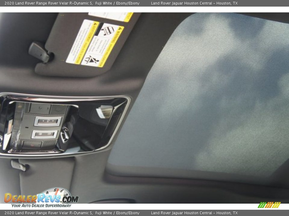2020 Land Rover Range Rover Velar R-Dynamic S Fuji White / Ebony/Ebony Photo #26